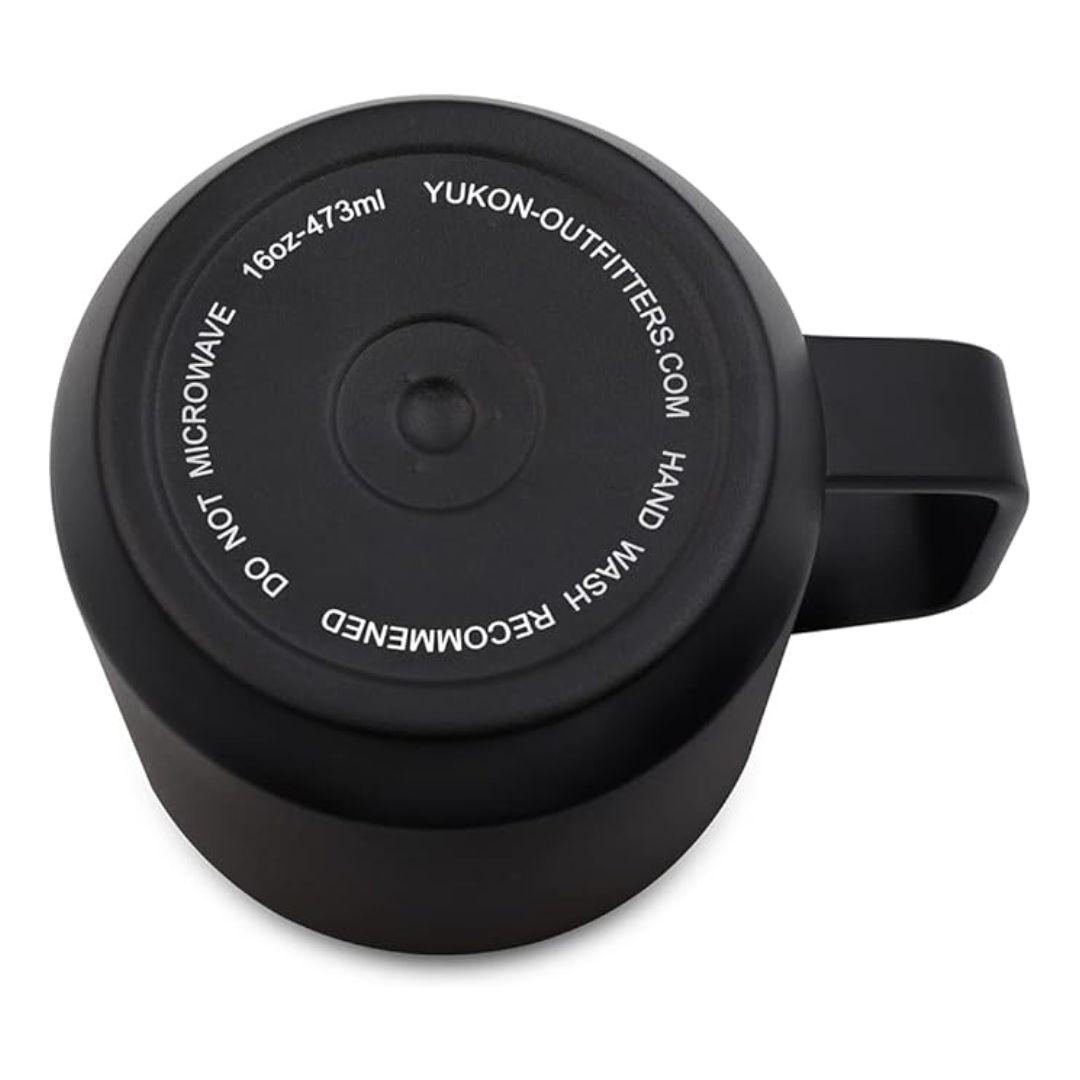 Yukon Outfitters 16 oz Coffee Mug - Black